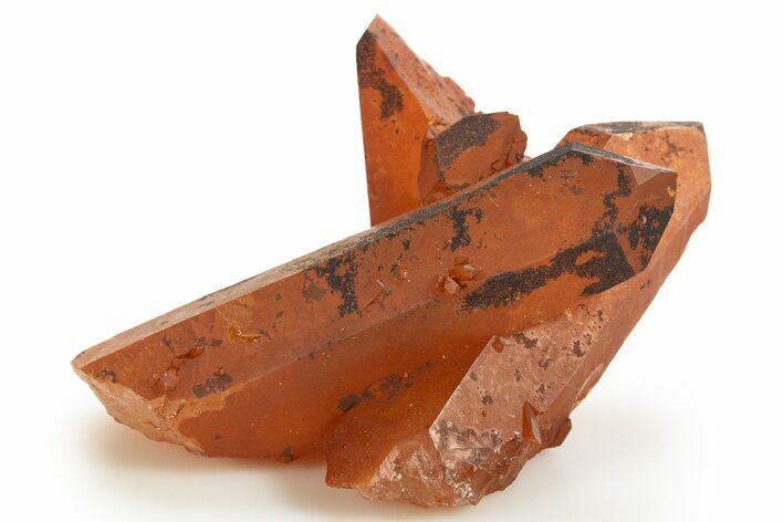 Tangerine Quartz Crystal Cluster - Brazil #328854